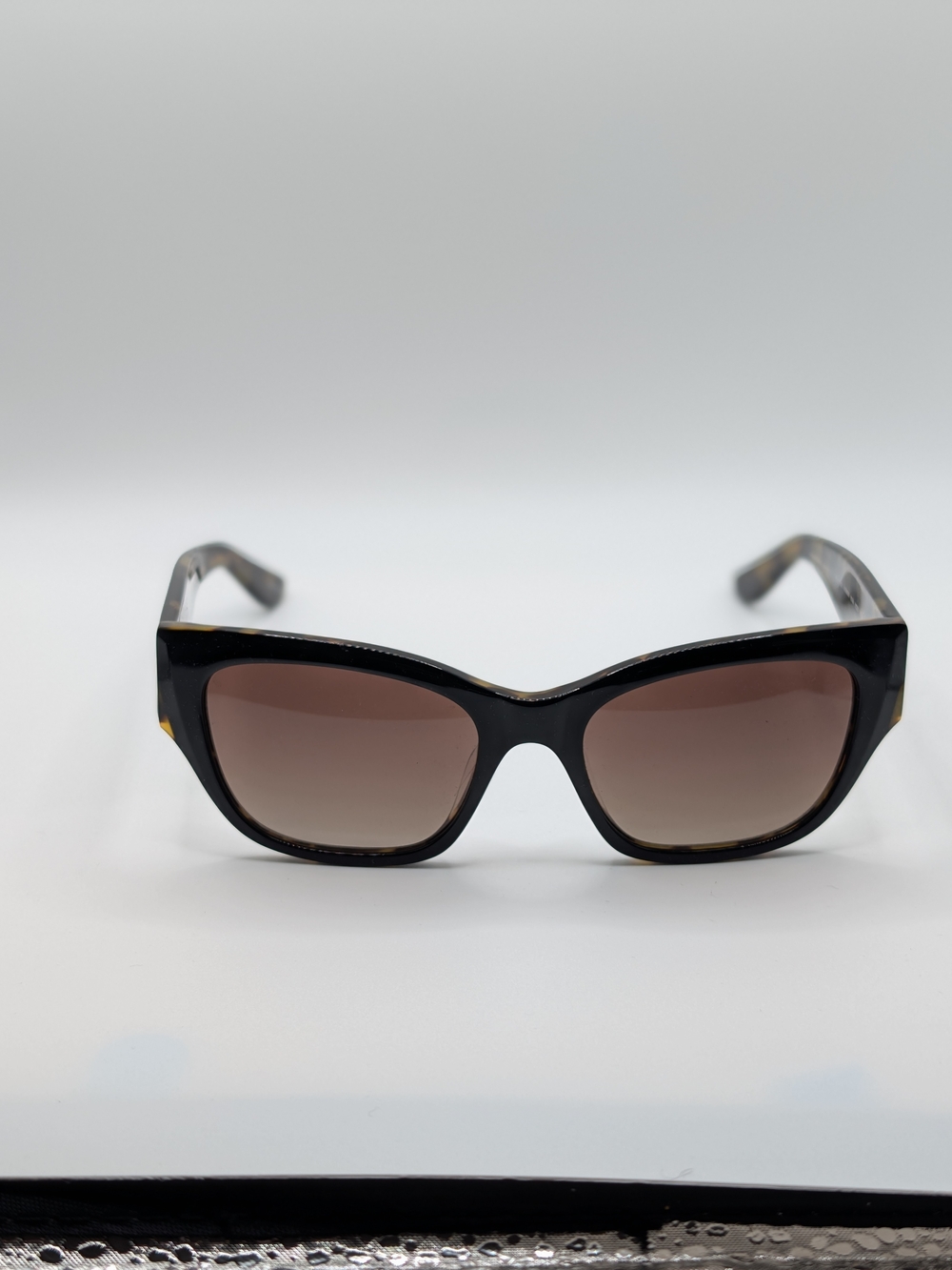 NWT Juicy Couture Cat Eye Sunglasses Tortoise Black Frame JU 638/G/S with Case
